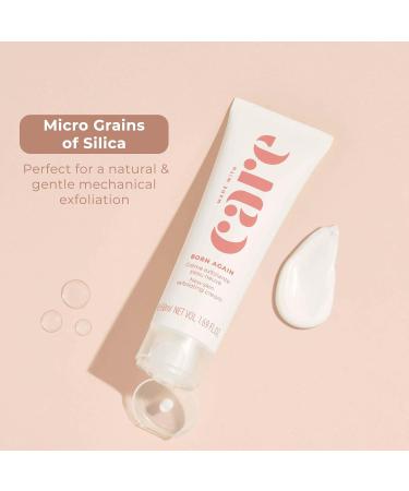 Born Again New Skin Exfoliating Cream - Best Facial Cleanser for Oily Skin (50ml) | International Shipping - Buy Online on GoSupps.com