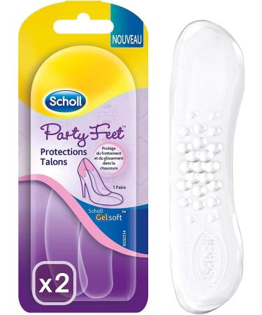 SCHOLL Pack of 6 Cases of 2 Gelsoft Party Feet Heel Protectors - Buy Online on GoSupps.com
