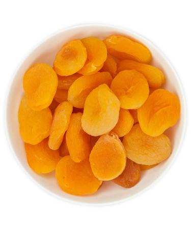 Nutbox | Dried Apricots Turkish | 2 pounds (32 ounces), No Added Sugar, Naturally Sweet, Gluten Free, Good Source of Vitamin E and Potassium Packed fresh in Resealable Bulk Bags Dried Apricots Turkish 2 Pound (Pack of 1)