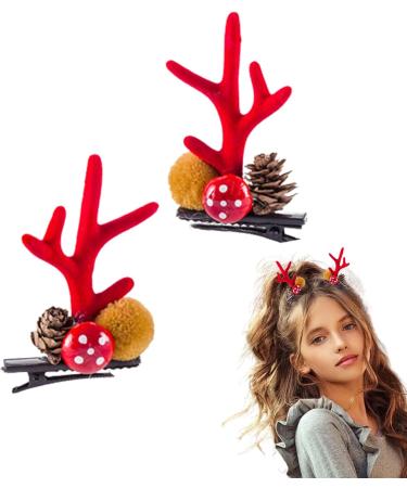 Reindeer Clips | Cute Reindeer Antler Hairpin | Reindeer Antler Headband Cute Reindeer Antlers Ears for Kids and Adults Frifer #5 Pine Cone Clamp - Buy Online on GoSupps.com