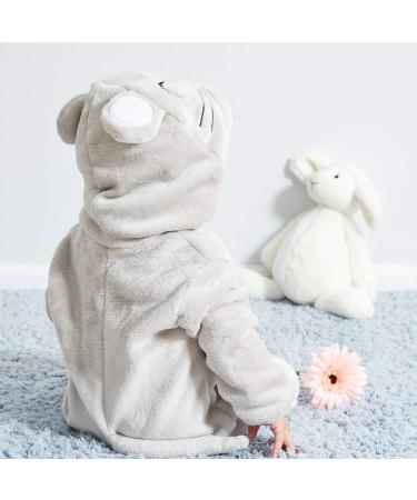 COOKY.D Unisex Winter Hooded Romper Jumpsuit 18-24 Months - Mouse - Buy Online on GoSupps.com