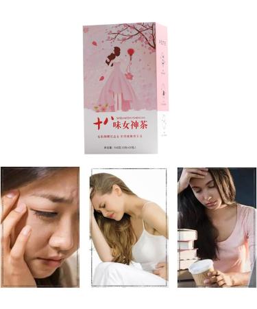 Pwshymi 160g 18 Flavor Goddess Tea 8 Treasures Tea Rose Black Wolfberry Chrysanthemum Honeysuckle Teabag Healthy Beauty Drink Tea - Buy Online on GoSupps.com