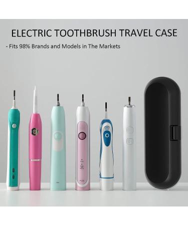 Shop HSLXBY Electric Toothbrush Travel Case - Portable 2-Piece Toothbrush Box & Protective Holder for Travel & Business Trips - Buy Online on GoSupps.com
