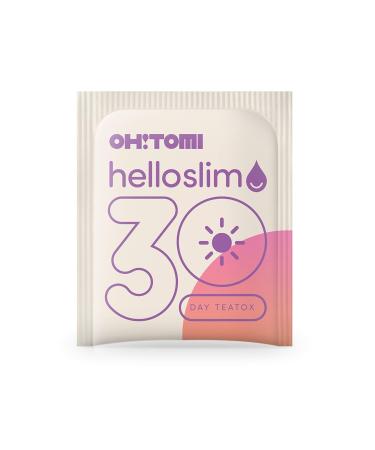 Oh! Tomi Cleaning Tea Slim - 30 Bags | Supports Weight Loss | Reduces Tiredness | Fruity Herbal Blend | Easy Preparation | No Preservatives - Ship Worldwide - Buy Online on GoSupps.com