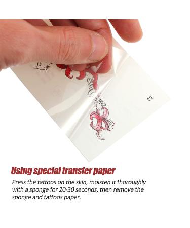 Minkissy Red Spider Lily Temporary Tattoos - 120 Sheets for Cosplay Decals | Fake Tattoos for Long-Lasting Designs - Buy Online on GoSupps.com
