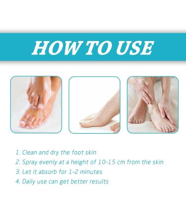 Keeoysie Spray2 - Natural Foot Care Spray | 2PCs Antiperspirant & Deodorant Nail Repair & Odor Solution - 30ml - Buy Online on GoSupps.com