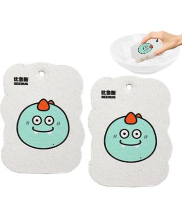 Kitchen Sponges Pack Non-Scratch Odor-Resistant Natural Cleaning Sponges Kitchen Sponge Dishwashing Sponge for Household 2 Count The - Buy Online on GoSupps.com