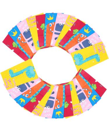 Mobestech 72 pcs Cartoon Candy wrapper holiday treat bags biscuit bag Candy Bags with Patterns christmas bags sweet birthday present mini gift Christmas christmas favor bags candy bag - Buy Online on GoSupps.com