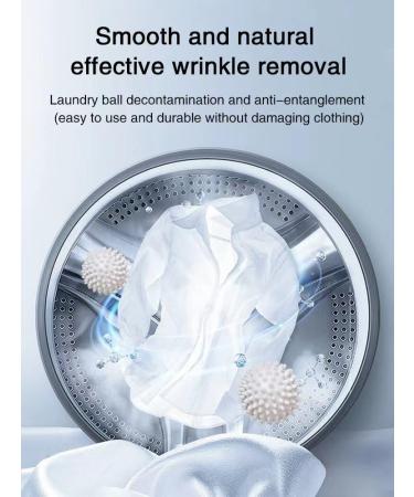 Eco-Friendly Reusable Laundry Drying Balls | Softener & Anti-Wrinkle Alternative - Buy Online on GoSupps.com