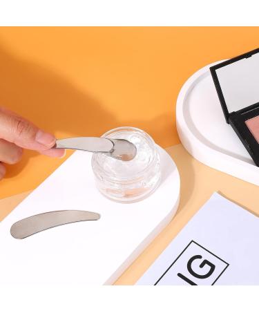 Buy Molain Metal Cosmetic Spatula Set - Mini Bent Makeup Appliancer for Creams Masks & Lotions (2PCs) - International Shipping - Buy Online on GoSupps.com