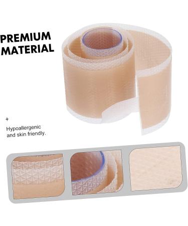 Silicone Gel Ear Tape Roll - Invisible Correction Stickers for Ear Corrector - Skin Color, 100x4x0.2cm - Buy Online on GoSupps.com