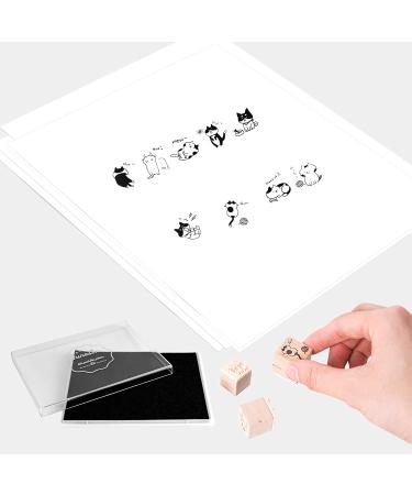 Washable Kids Ink Pad 5x4'' - Black - Ideal for Children's Stamping Projects - Buy Online on GoSupps.com