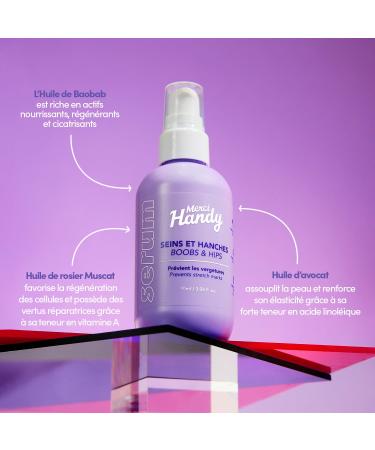Merci Handy - Breast & Hips Body Serum - Firming and Hydrating Serum - 90 ml - Buy Online on GoSupps.com