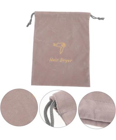 WOONEKY 2pcs Velvet Bag Hair Dryer Storage Bag Hair Dryer Travel Bag Universal Hair Dryer Bag Hair Blow Dryer Bag Drawstring Bag Travel Hair Dryer Bag Hair Dryer Carrying Bags - Buy Online on GoSupps.com