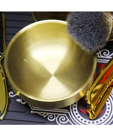Fomiyes Unbreakable Steel Razor | 1PC304 Golden Face Accessories | Rust-Free Shaving & Durable Bowl for Perfect Beard Care - Buy Online on GoSupps.com