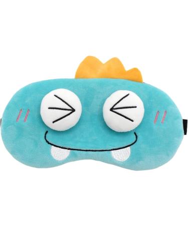 Children's Cartoon Eye Protection Mask - Cute 3D Panda Design - Blackout Sleep Mask for Kids, Men, Women - Ice/Hot Compress - Ideal for Plane Travel & Night Sleeping - Dinosaur Print - Buy Online on GoSupps.com