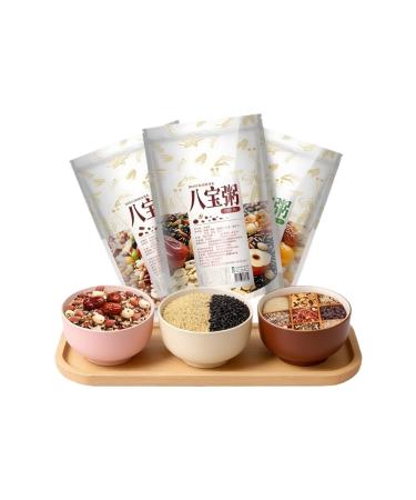 3 Sacs X 500 G De M lange Bouillie Aux Huit Tr sors Assortiment Grains Entiers Et C r ales Congee Petit-d jeuner Facile Cuisiner Riz Auto-cuite Saine