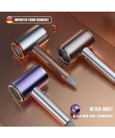 HJWNSD Double Negative ion Electric Hair Dryer High-end Hair dryers High-end Home Hotel Barbershop Student Dedicated Hair Dryer (Purple) - Buy Online on GoSupps.com