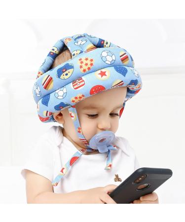 White Bear Baby Protection Helmet | Adjustable Toddler Safety Hat | Soft Infant Head Protection for Crawling & Walking - Buy Online on GoSupps.com
