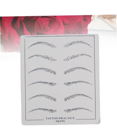 NOLITOY 6 Pcs Eyebrow Practice Skin Eyebrow Microblading Skin Eye Brow Practice Skin - Buy Online on GoSupps.com