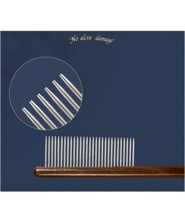 2PCS Wood Cat Brushes Dog Flea Comb Pet Comb Grooming Tool for Cats Dogs Rabbits - Buy Online on GoSupps.com