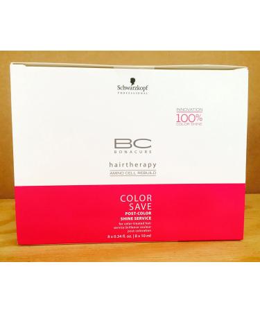 Schwarzkopf BC Bonacure Color Save Post Color Shine Service 8 x 10ml