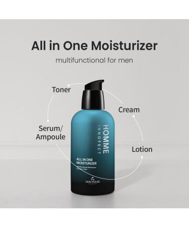  Valentine's Day Gift HOMME INNOFECT All-in-One Skincare Duo for Men | Foaming Face Wash & All-in-One Moisturizer (Toner + Serum + Aftershave Balm) | Korean Skin Care for Sensitive Skin - Buy Online on GoSupps.com