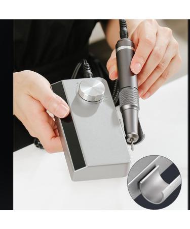 siduytin Powerful Motor Electric Nail Drill for Efficient Nail Polishing Non Hot Body Rechargeable Nail Gel Polisher Meteor Grey - Buy Online on GoSupps.com