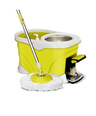 mop Four Drive Spin 360 Adjustable Round Durable Home Bucket Foot Pedal Floor Mop Home Cleaner Set Smooth Sailing