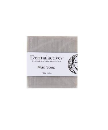Dermalactives Enriched Dead Sea Minerals Bar Mud Soap - Cleanses The Body and Removes Oil-Based Debris and Impurities
