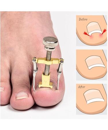 SJLS Pedicure Tool Ingrown Toe Nail Corrector Paronychia Chiropody Podiatry Foot Care Repair Nail Clipper (Color : Silver) - Buy Online on GoSupps.com