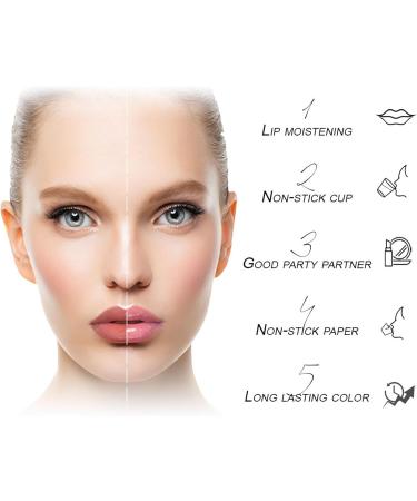 XINYUNXIN Lip Balm 3 Pack Clear Color Temperature Change Lipstick Set Long Lasting Moisturizing Lipstick Lip Care Natural Lip Protection Lip Repair D - Buy Online on GoSupps.com