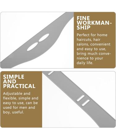 Beaupretty Adjustable Neckline Shaving Template Silicone Hair Trimming Guide Hair Fade Guide - Buy Online on GoSupps.com