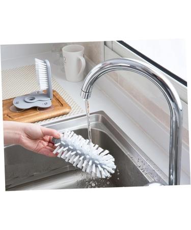 FRCOLOR 2pcs Creative Suction Wall Lazy Cup Brush Baby Water Brush Cleaner Vent Cleaner Glass Cleaner Brush Mug Brush Water Bottle Lazy Wall Brush Earth Tones Makeup To Rotate - Buy Online on GoSupps.com
