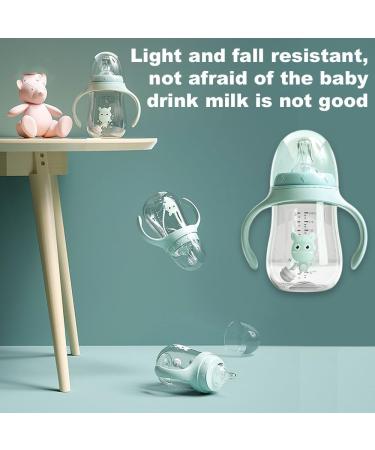 EACHPT 3 in 1 Sippy Cup for Toddlers Baby Milk Bottle BPA Free Free Flow Sippy Cup with Duckbill Straw for Newbown Babies 6 Month - Buy Online on GoSupps.com