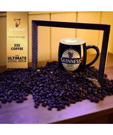 Guinness Coffee '232' Brew - Roasted Coffee Beans (1kg) by Tiki Tonga Coffee Roasters. Roasted in The United Kingdom - Buy Online on GoSupps.com