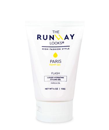 Ramp Gel Luxury Hydrating Styling Gel Lightweight and Flexible Hair Styling Gel for All Hair Types (4oz)