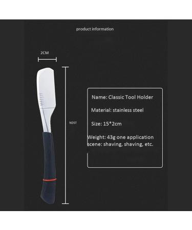 Lckiioy 2X Shaving Knife Set | Spring Design Blades for Men & Women | Perfect for Beard Face Armpit & Body Shaving - International Shipping Available - Buy Online on GoSupps.com