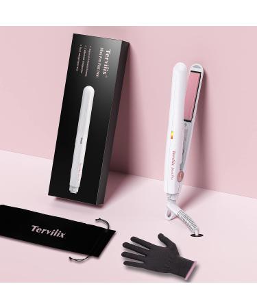 Terviiix Mini Flat Iron- Adjustable Temp Hair Straightener for Short Hair/Bangs - Compact & Portable Straightening Iron - Dual Voltage Travel Mini Straightener - Auto Off - 1/2 - Buy Online on GoSupps.com
