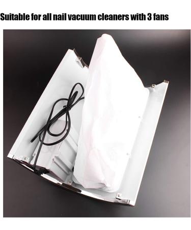 Nail Dust Bag Strong And Durable Nail Dust Bag 3 Fans Non Woven Manicure Dust Bag For Salon - Buy Online on GoSupps.com