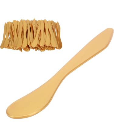 Qukaim DIY Mask Tool Facial Mask Spatula DIY Cream Mixing Stick Gold Beauty Salon Tool Set - Buy Online on GoSupps.com