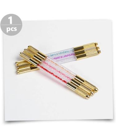  Beatifufu Embroidery Pencil Eyebrow Pencil Manual Pen Double Sided Micro-filling Pen Needle Microblading Pen Upm Aluminum Needle Pliers Multifunction - Buy Online on GoSupps.com