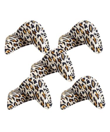 Healifty 5 Pairs Shoe Filler Sponge Toe Plugs for Shoes Shoe Toe Fillers Toe Fillers for Shoes Forefoot Pads High Heel Sneakers for Women Foam Sponge Foot Brace Breathable Foot Support Miss Color 2