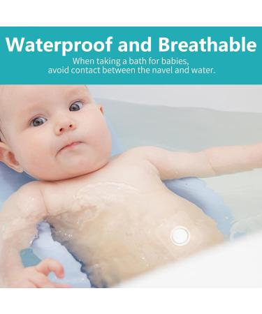 Belly Button Shaper with Waterproof Cotton Pads 5 Piece Baby Belly Band & Wrap (10x10cm) | International Shipping Available - Buy Online on GoSupps.com