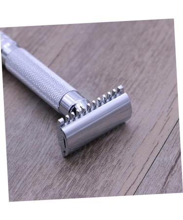 Minkissy Men's Razor Set | 3-in-1 Shaving Kit with Solid Wood Handle | Premium Shaving Blades for Smooth Shave | International Shipping Available - Buy Online on GoSupps.com