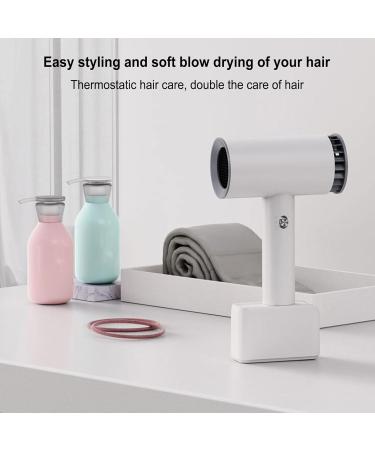 Cordless Hair Dryer Professional Efficient Rechargeable Blow Dryer with Hot Cold Air Options Portable Lightweight Design Digital Display for Student Dormitory Travel Outdoor - Buy Online on GoSupps.com