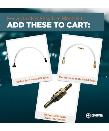 Marine Tech Tools Hydraulic Steering Filler Kit | Fits Seastar Hydraulic Steering | For Outboard, Sterndrive & Inboard Helms - Buy Online on GoSupps.com