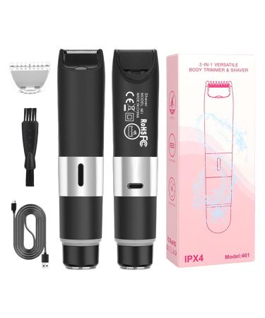 Efficace Hair Removers Dispositif D' limination Lavable pilatifs Abs Texture Abs Texture Electric Epilator Trimmer Multifonctionnel Black