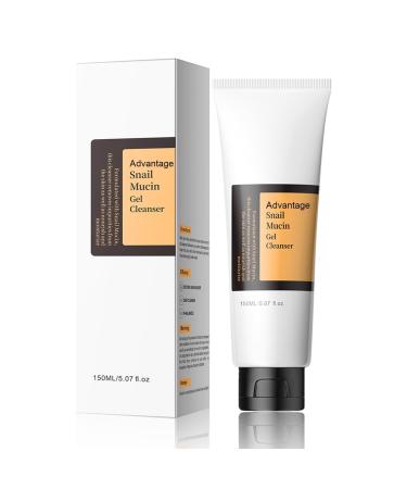 Snail Mucin Face Cleanser - Clean and Clear Face Wash - Face Wash for Acne Prone Skin - Hydrating Cleanser for Women and Men - Skincare of Exfoliating Face Wash - Gentle Facial Cleanser