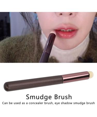 Lip Brush Soft Bristles Portable Round Head Concealer Smudge for Makeup Applicable Women - Buy Online on GoSupps.com
